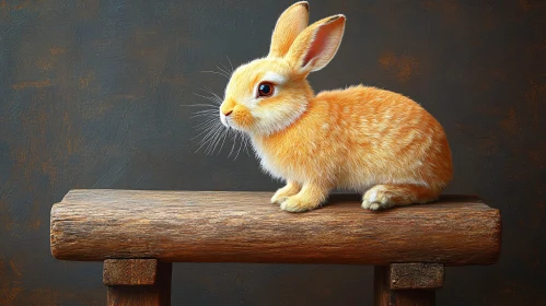 Charming Rabbit Portrait