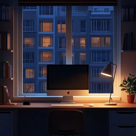 Warm and Inviting Workspace