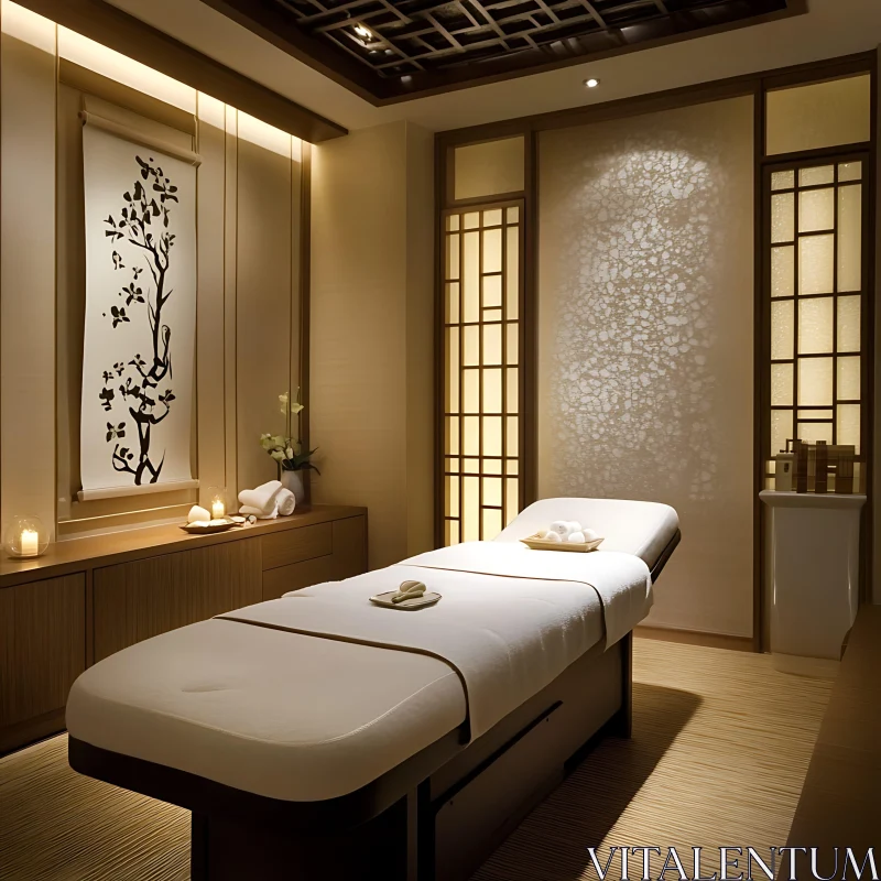 AI ART Peaceful Spa Ambiance