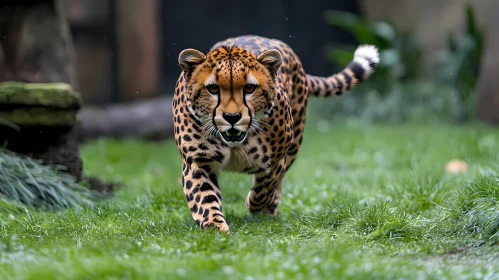 Speed and Grace: The Cheetah's Run