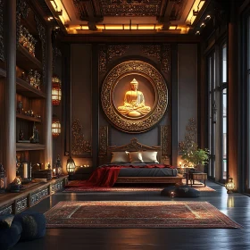 Opulent Zen Bedroom Design