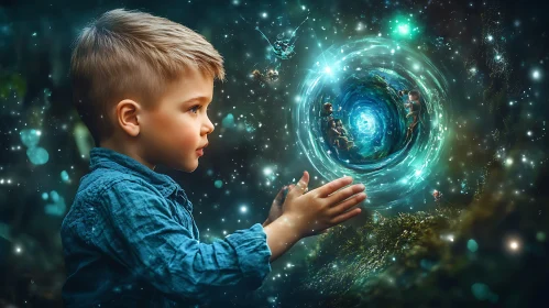 Child and the Cosmic Portal