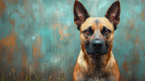 Expressive Canine Art
