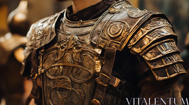 Detailed Medieval Armor AI Image