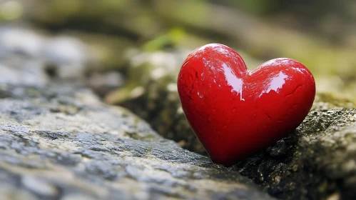 Heart Stone Still Life