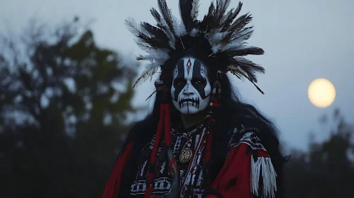 Indigenous Headdress and Face Paint Ceremony