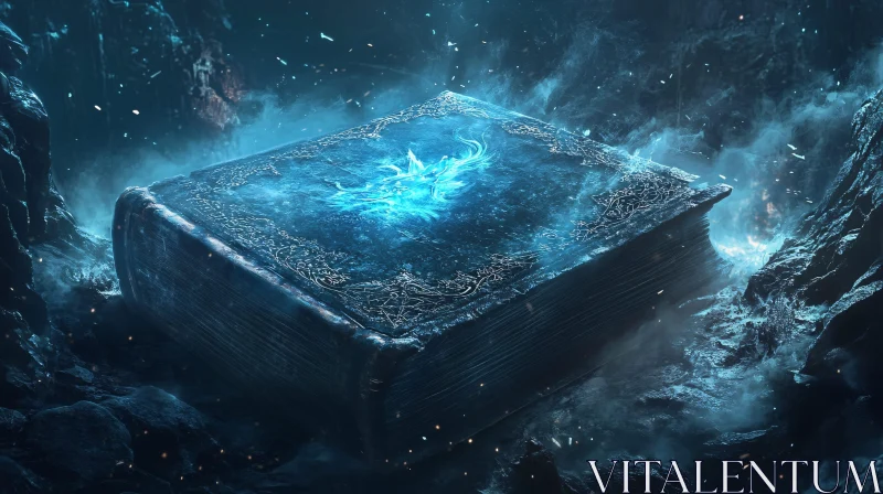 AI ART Mystical Book of Ancient Lore