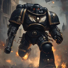 Black Armor Space Marine