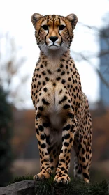 Cheetah on Guard