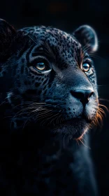 Regal Black Panther Close-Up