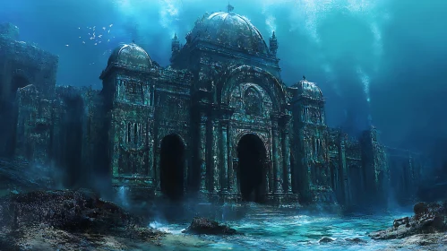 Submerged Ruins of an Ancient City