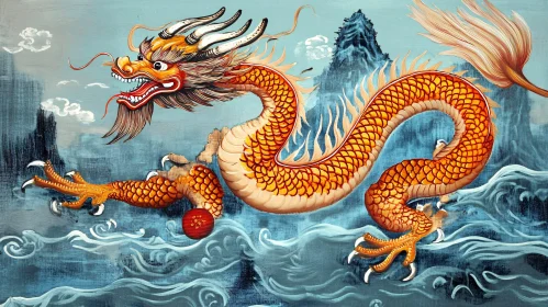 Chinese Dragon Art: Serpentine Majesty