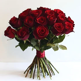 Crimson Roses: A Bouquet of Love