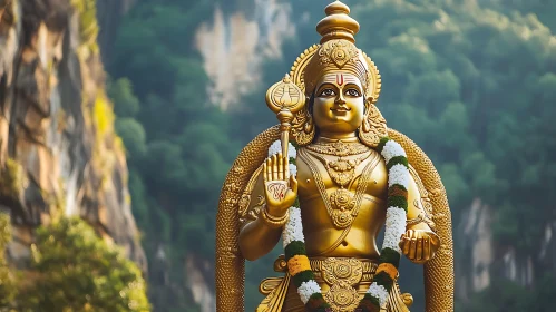 Sacred Murugan Statue