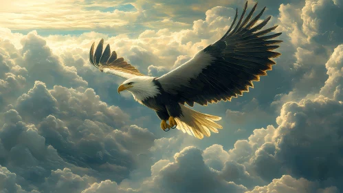 Graceful Eagle in the Sky