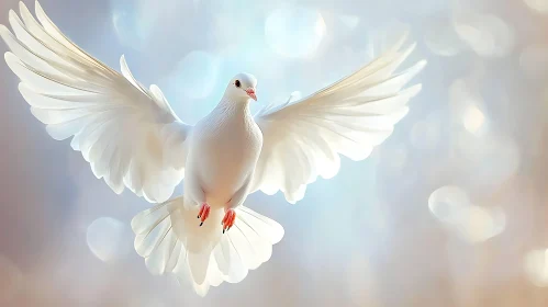 Dove of Peace Flying High