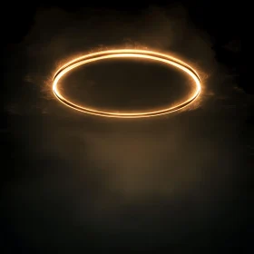 Glowing Halo in the Dark