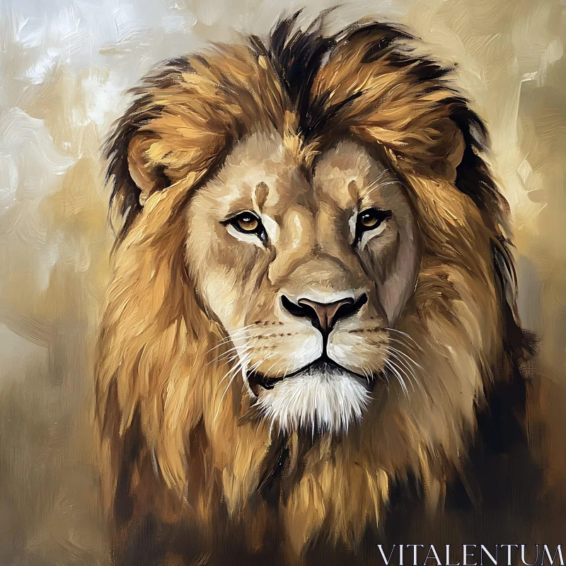 AI ART Lion King Art