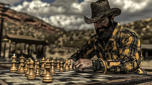 Western Cowboy Chess Strategy