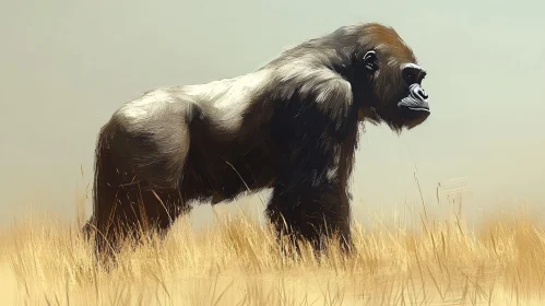 Gorilla in Natural Habitat