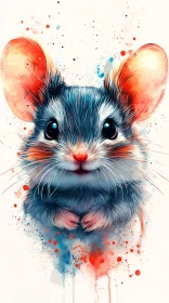 Colorful Mouse Illustration