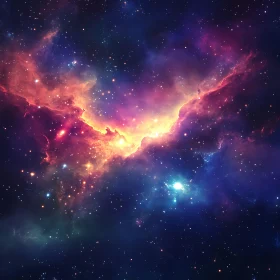 Cosmic Symphony: A Nebula's Dance