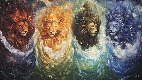 Lions of the Elements