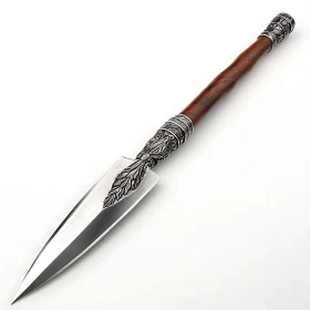 Polished Spear with Intricate Details