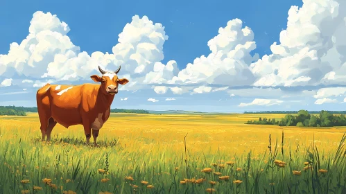 Tranquil Pasture Scene