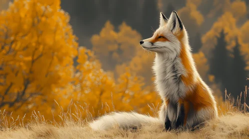 Autumn Fox Serenity
