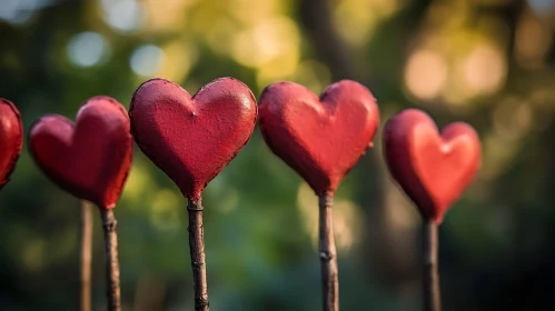 Wooden Hearts Garden