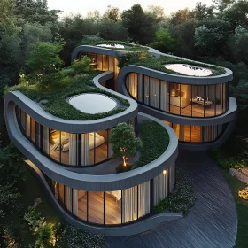 Eco-Friendly Contemporary Architecture in Nature