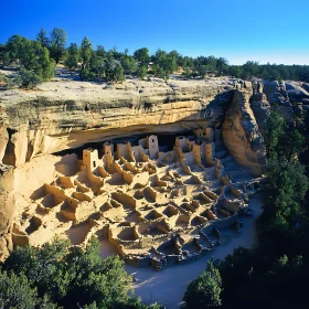 Puebloan Cliffside Heritage