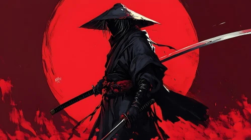 Warrior in Shadows: Samurai Art