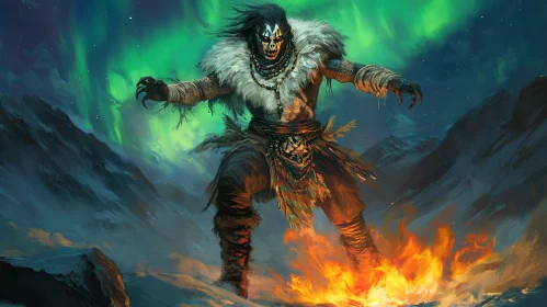 Monster in the Flames