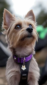 Cute Puppy in Focus