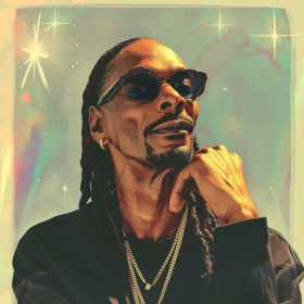 Snoop Dogg Artistic Portrait