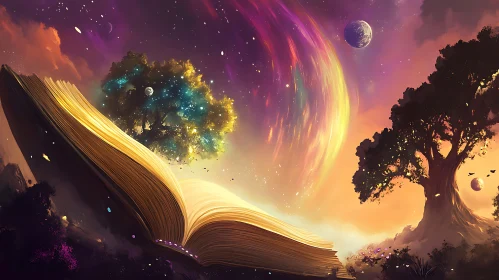 Celestial Book Dreamscape