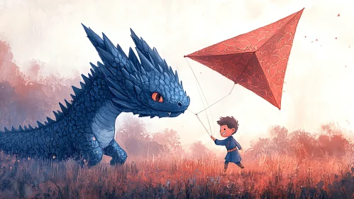 A Boy's Friendship with a Dragon