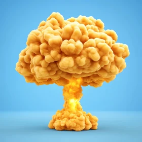 Stylized Atomic Explosion