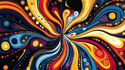 Colorful Abstract Composition
