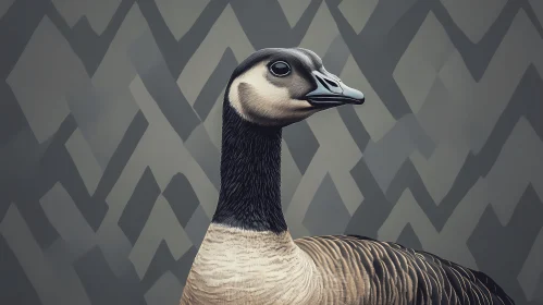 Elegant Goose Artwork