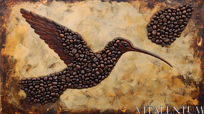 AI ART Artistic Coffee Bird