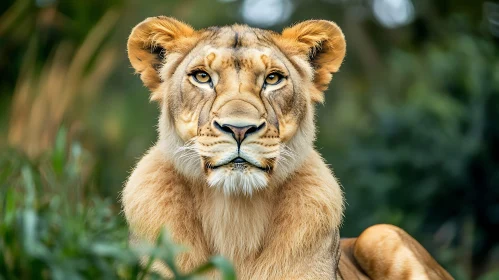Regal Lioness Stare