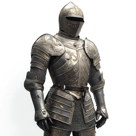 Detailed Medieval Knight Suit of Armor