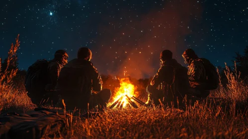 Campfire Night with Friends