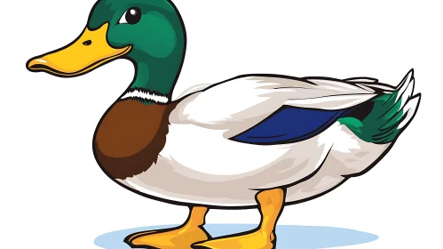 Cartoon Duck Image