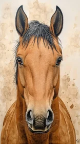 Detailed Horse Art