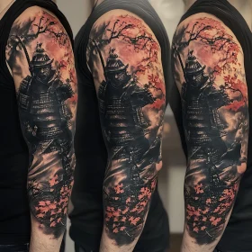 Japanese Samurai Tattoo Design