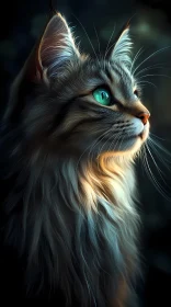 Exquisite Cat Portrait